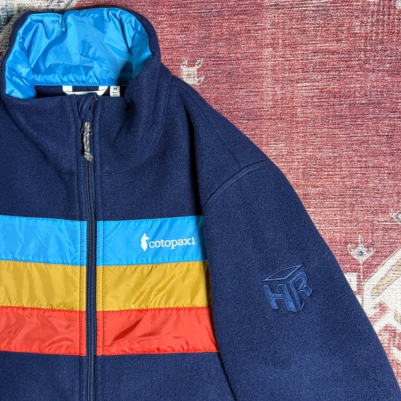 COTOPAXI Teca Fleece Full-Zip Jacket Navy Size Medium - Picture 11 of 15